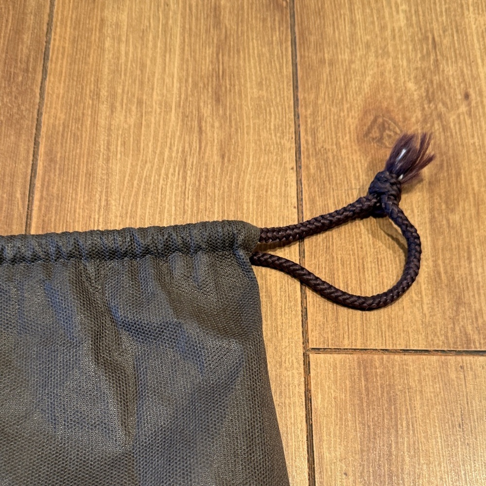 Andrianna Shamaris Brown Drawstring Dust Bag - Picture 4 of 5